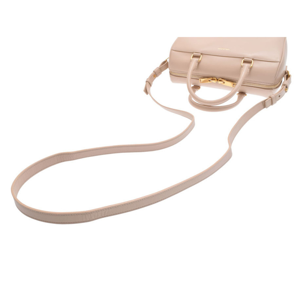 Saint Laurent Duffle Leather Beige Tan Handbag Strap - Picture 5 of 11
